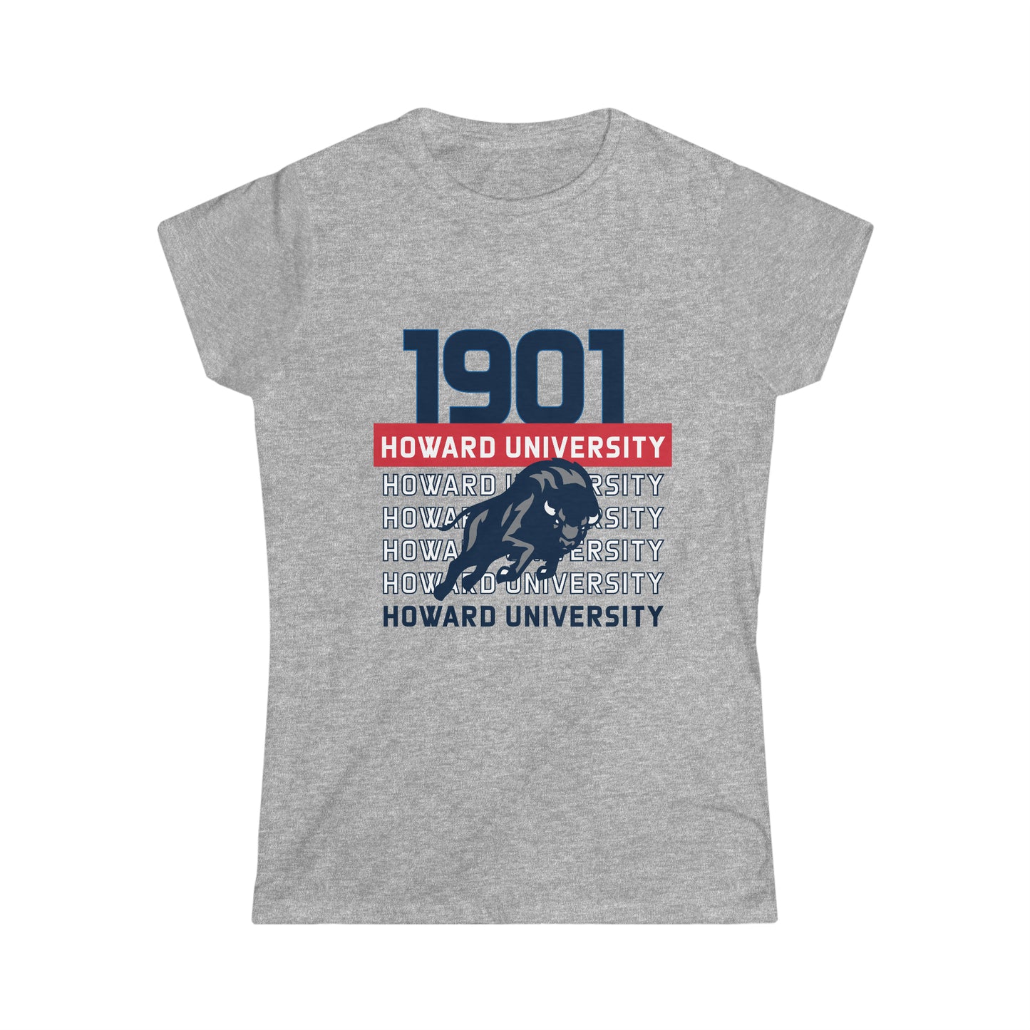 HBCU Love (Howard University 1901/ Women's Softstyle Tee)
