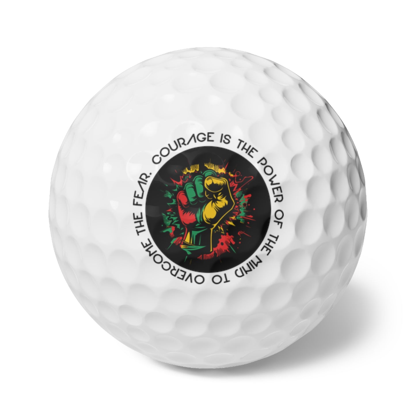 Golf (Courage is the Power/ Golf Balls, 6pcs)