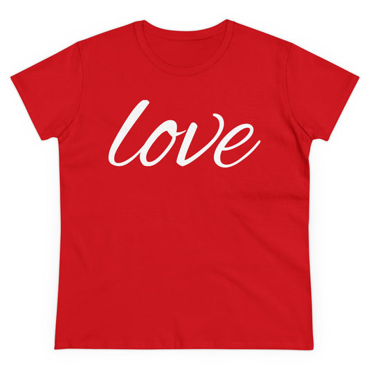 Seasonal (Love/ Women's Midweight Cotton Tee)