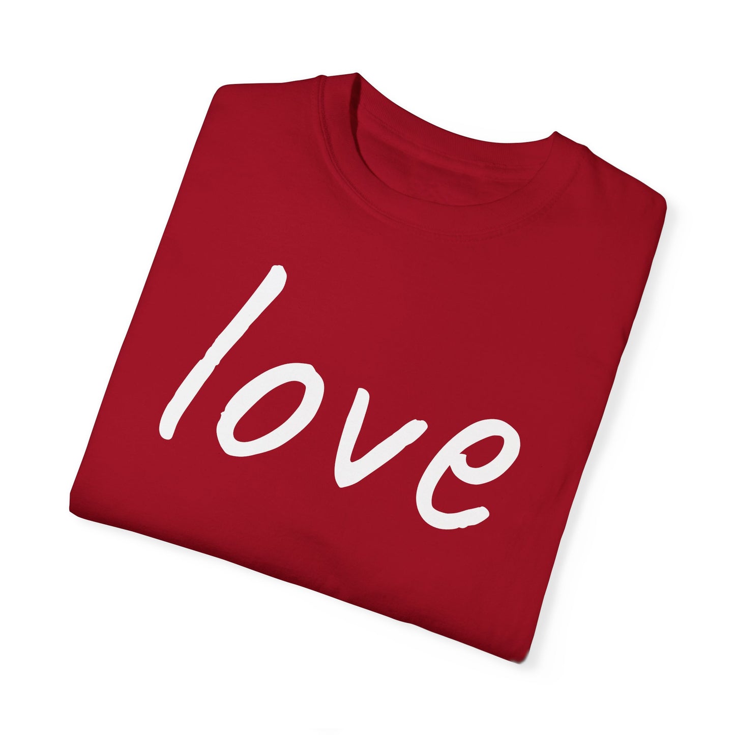 Seasonal (Love/ Unisex Garment-Dyed T-shirt)