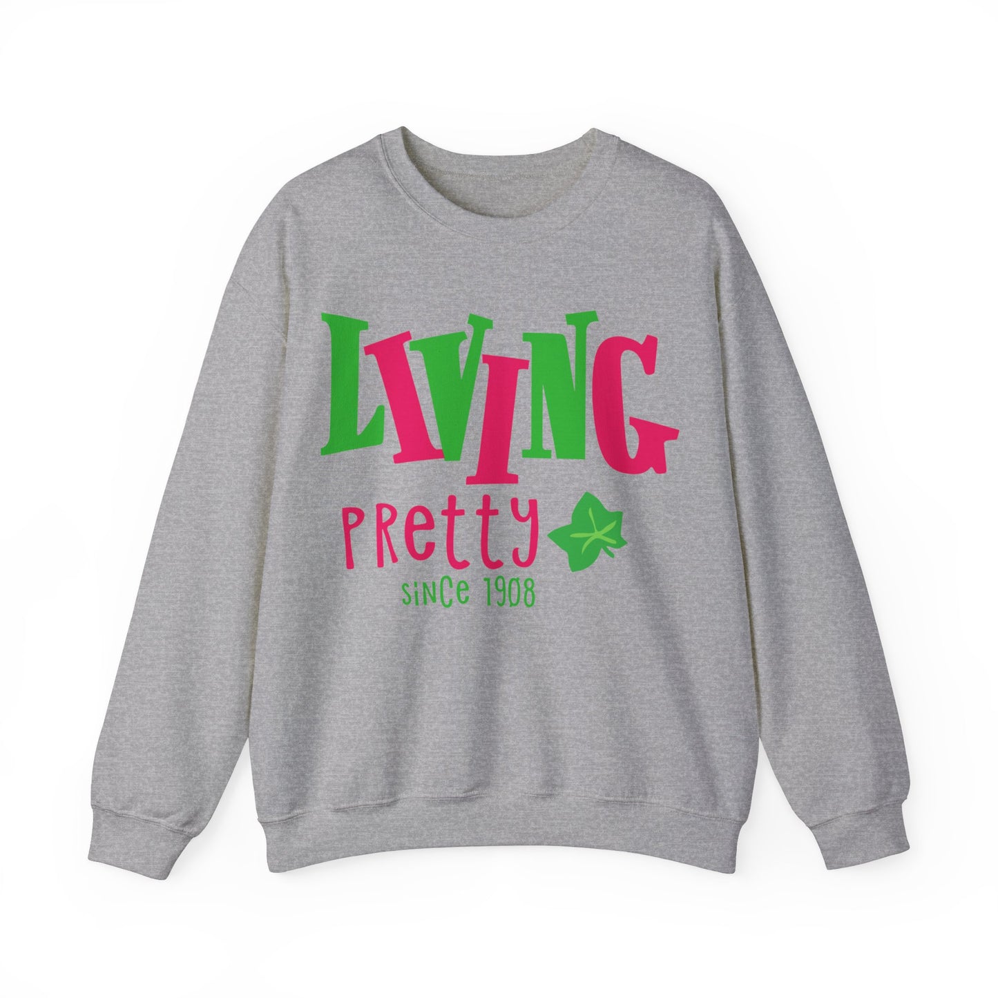 Sorority (Living Pretty/ Unisex Heavy Blend™ Crewneck Sweatshirt)