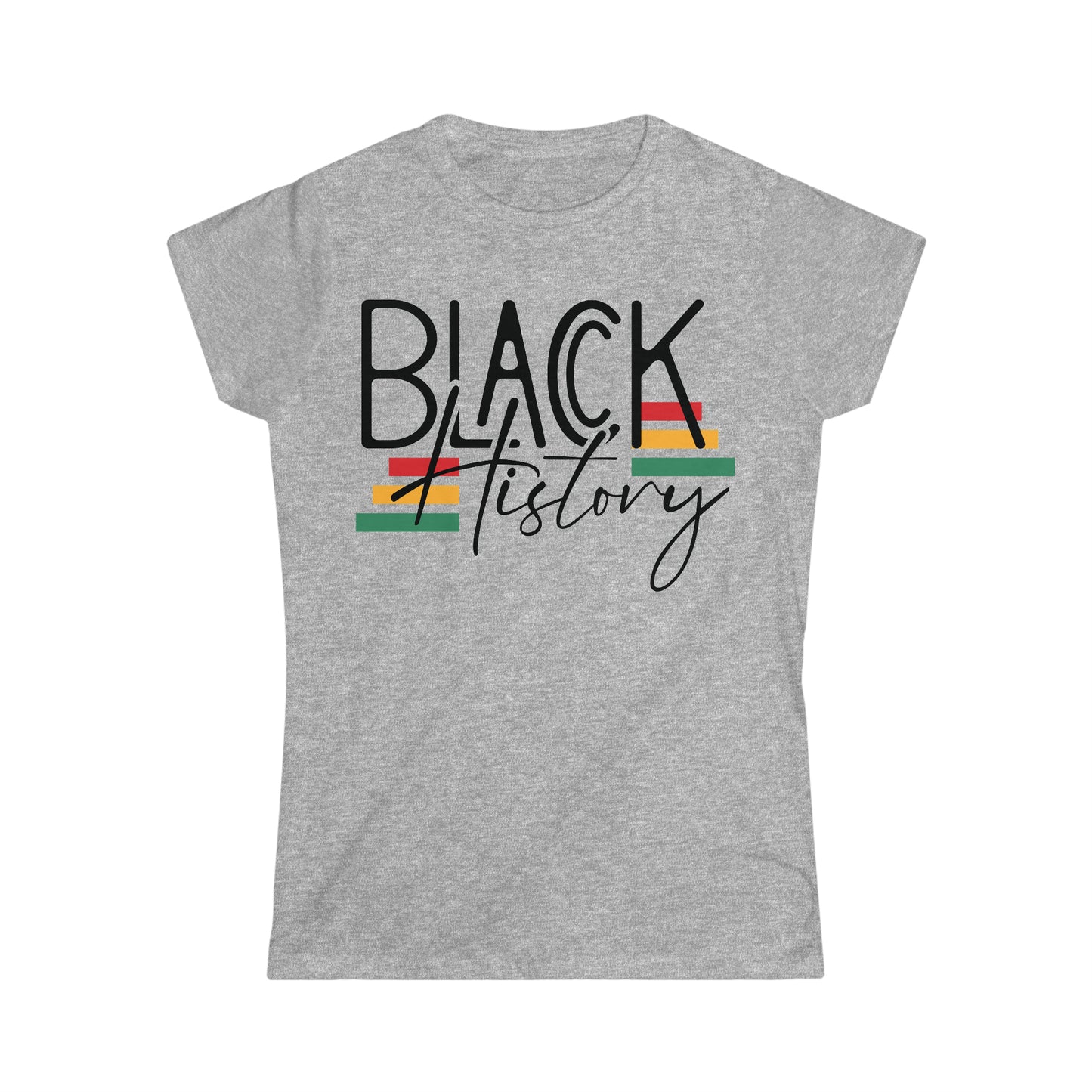 Inspirational (Black History/ Women's Softstyle Tee)