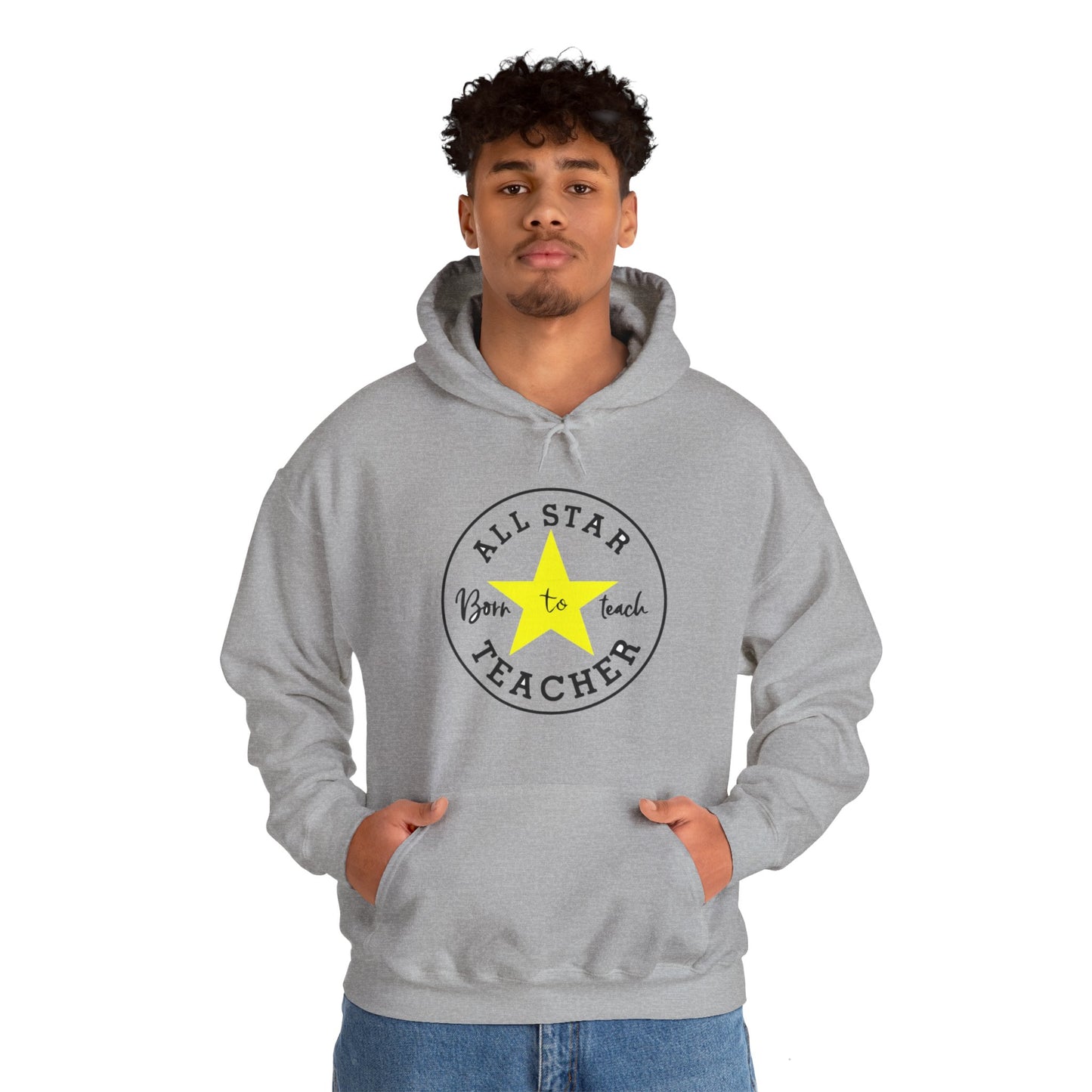 Educator (All Star Teacher/Unisex Heavy Blend™ Hooded Sweatshirt)