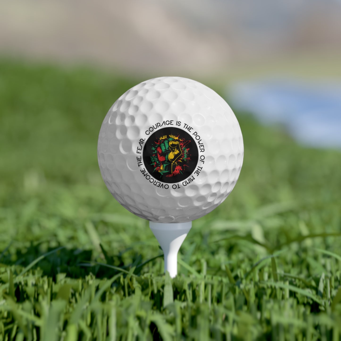 Golf (Courage is the Power/ Golf Balls, 6pcs)