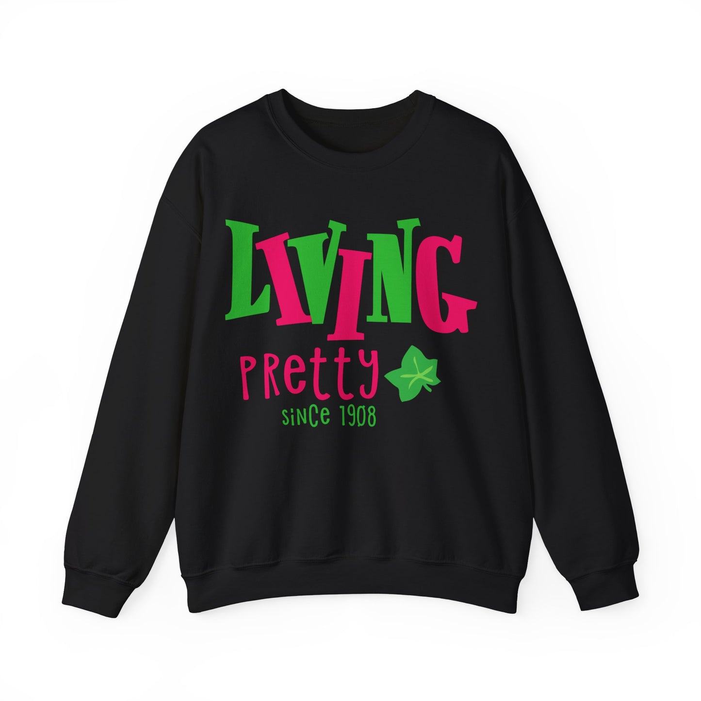 Sorority (Living Pretty/ Unisex Heavy Blend™ Crewneck Sweatshirt)