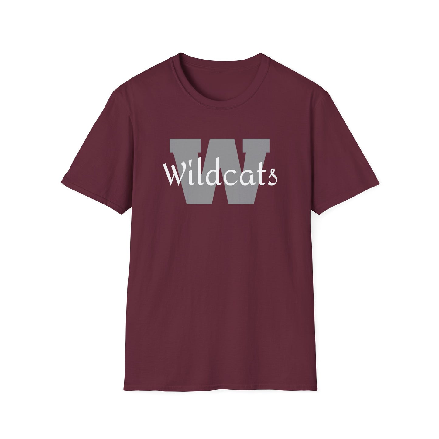 School Spirit (Woodlake Hills Middle/ Unisex Softstyle T-Shirt)