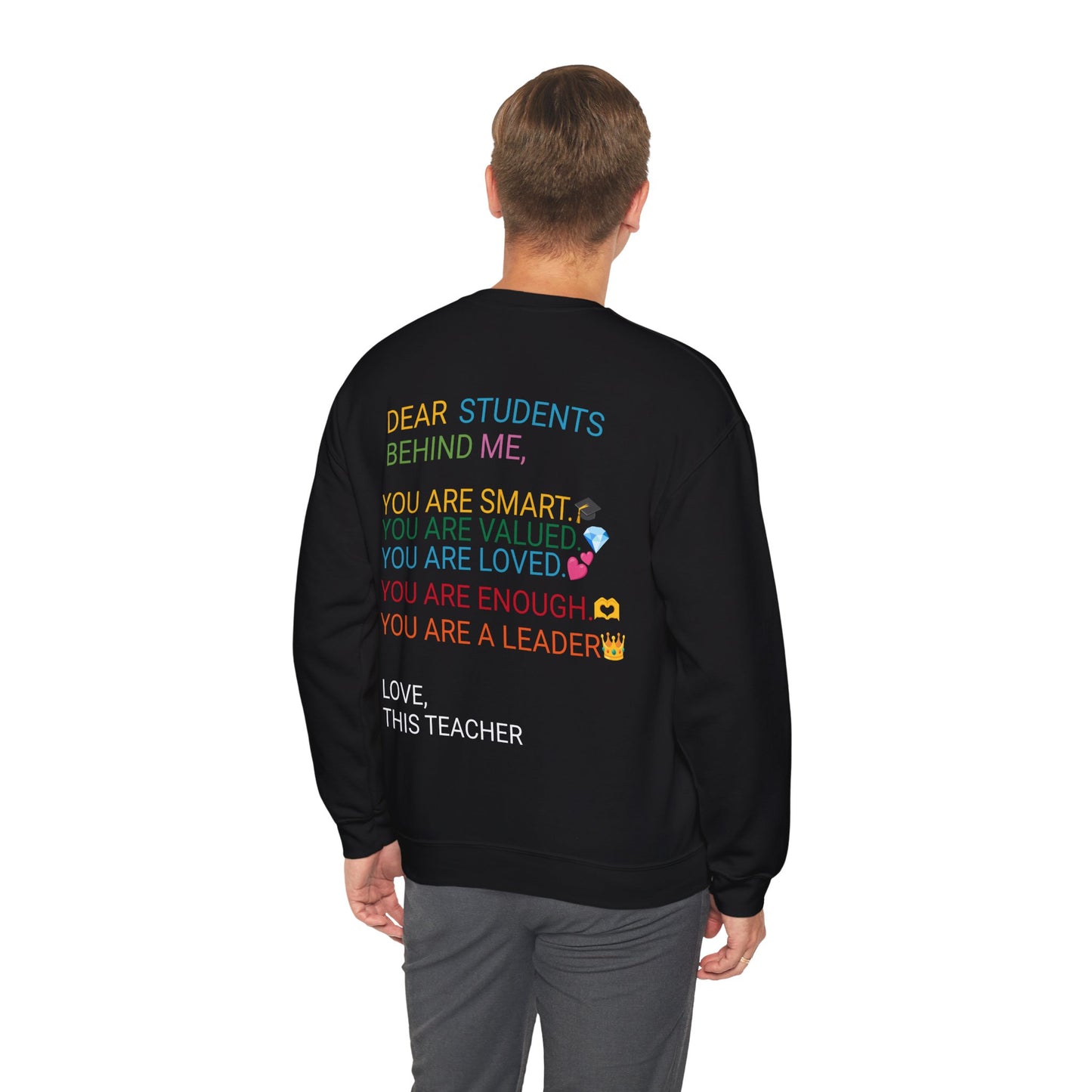 Educator Apparel (CTE/ Dear Students/Unisex Heavy Blend™ Crewneck Sweatshirt)