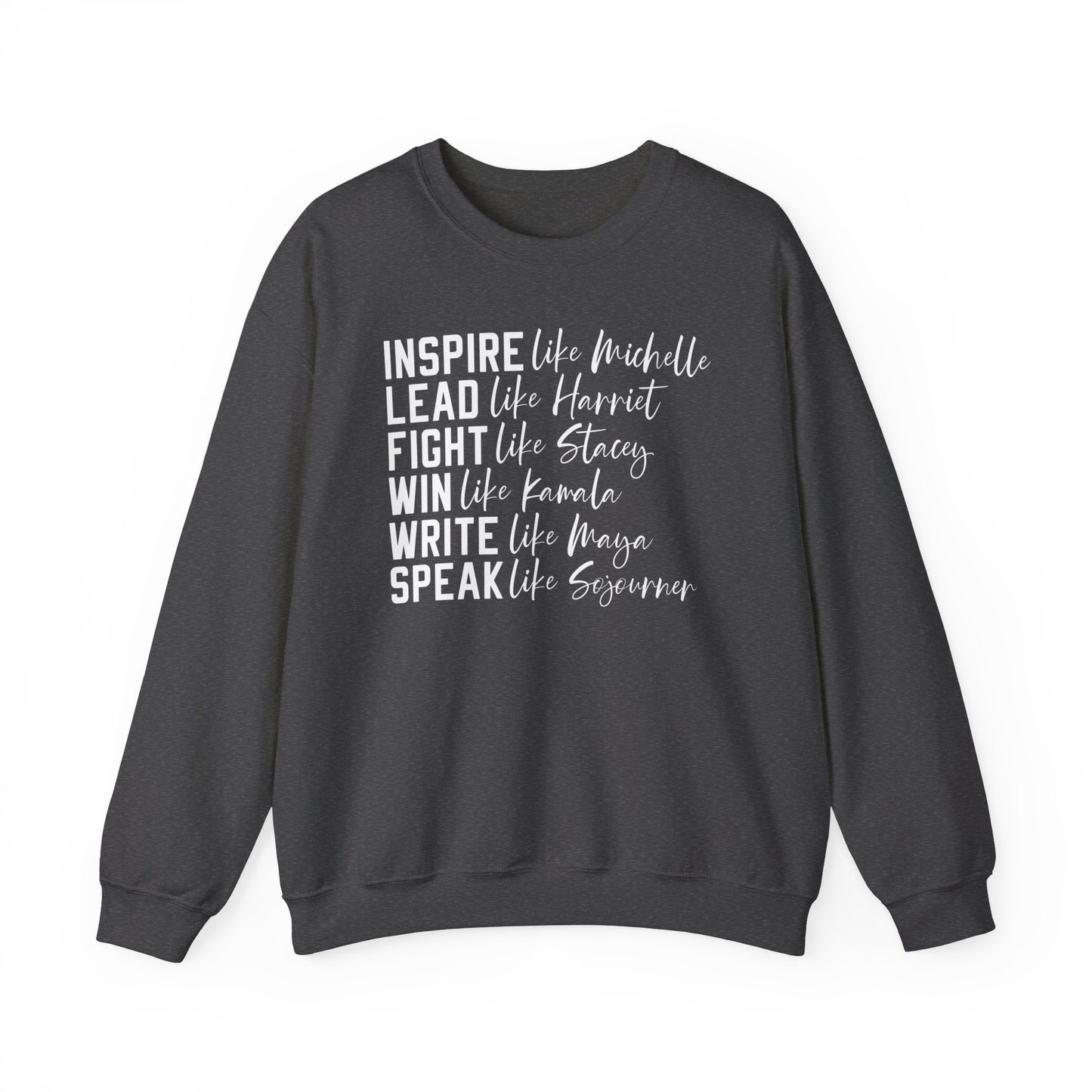 Inspirational (Inspire Like Michelle/ Unisex Heavy Blend™ Crewneck Sweatshirt)