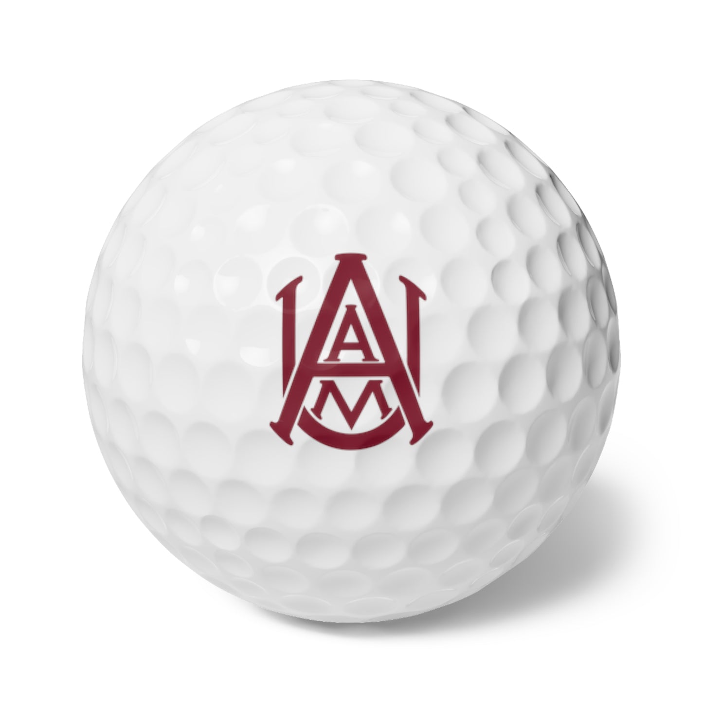 Golf Balls, 6pcs (University of Alabama A & M)