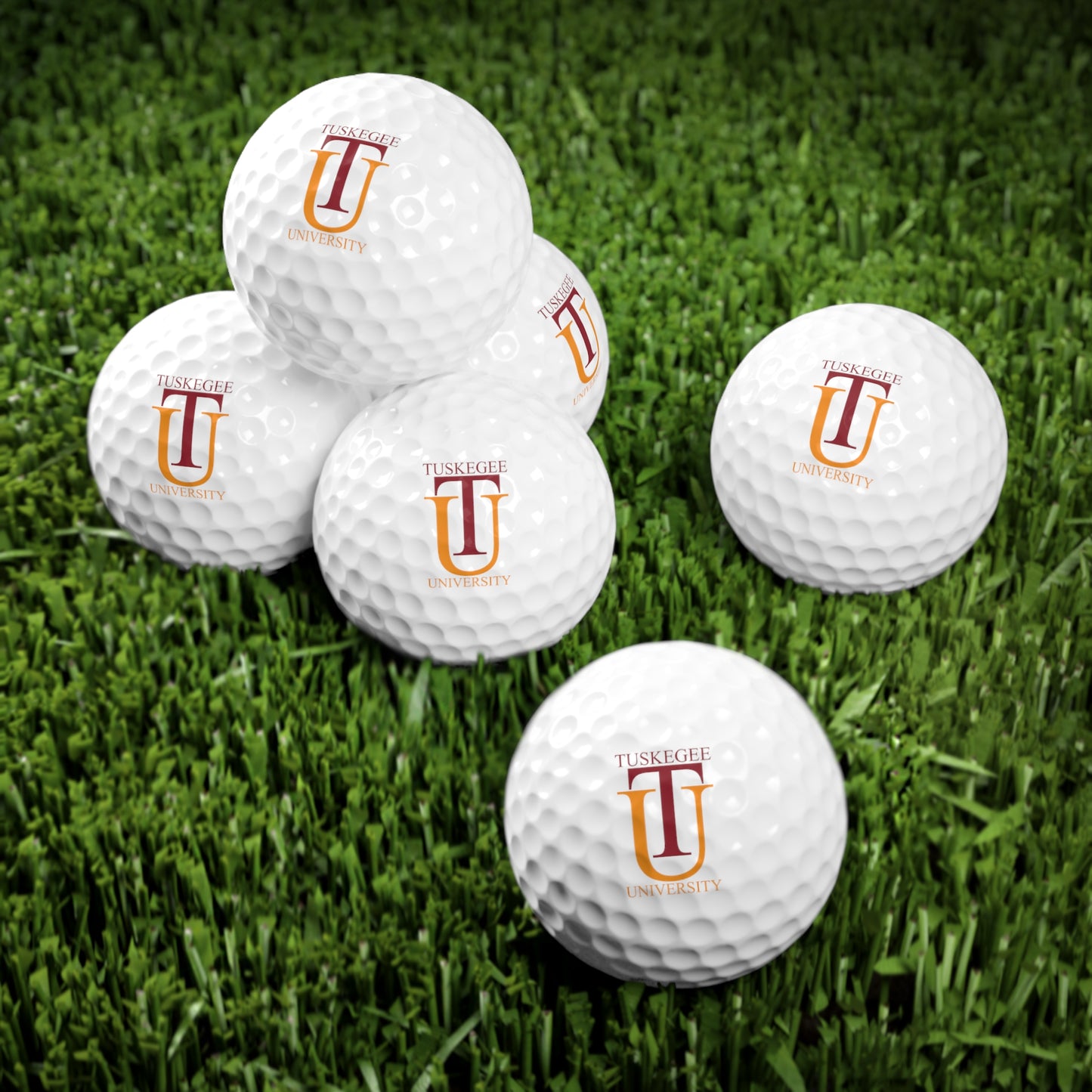 Golf Balls, 6pcs (Tuskegee University)