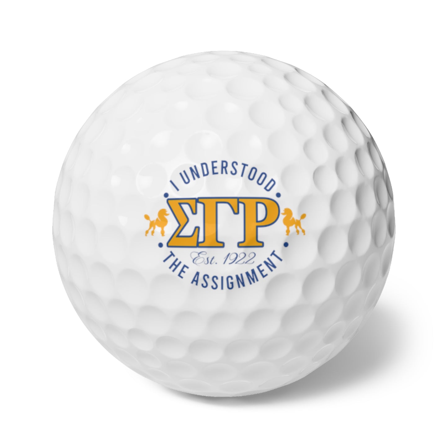 Golf Balls, 6pcs (Sigma Gamma)