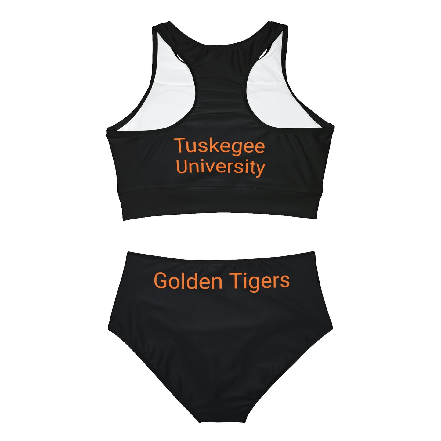 HBCU Love (Tuskegee University/ Sporty Bikini Set (AOP))