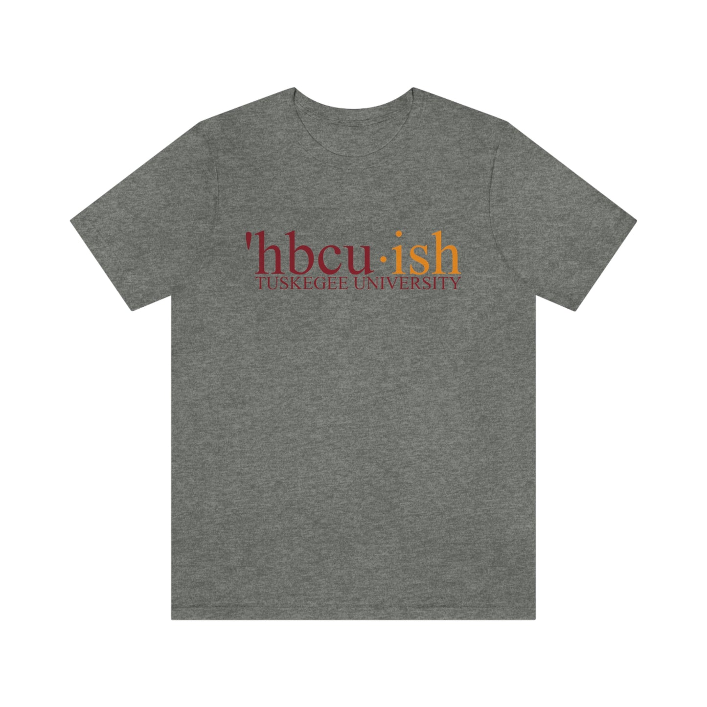 HBCU Love (Tuskegee University/ hbcuish Unisex Jersey Short Sleeve Tee