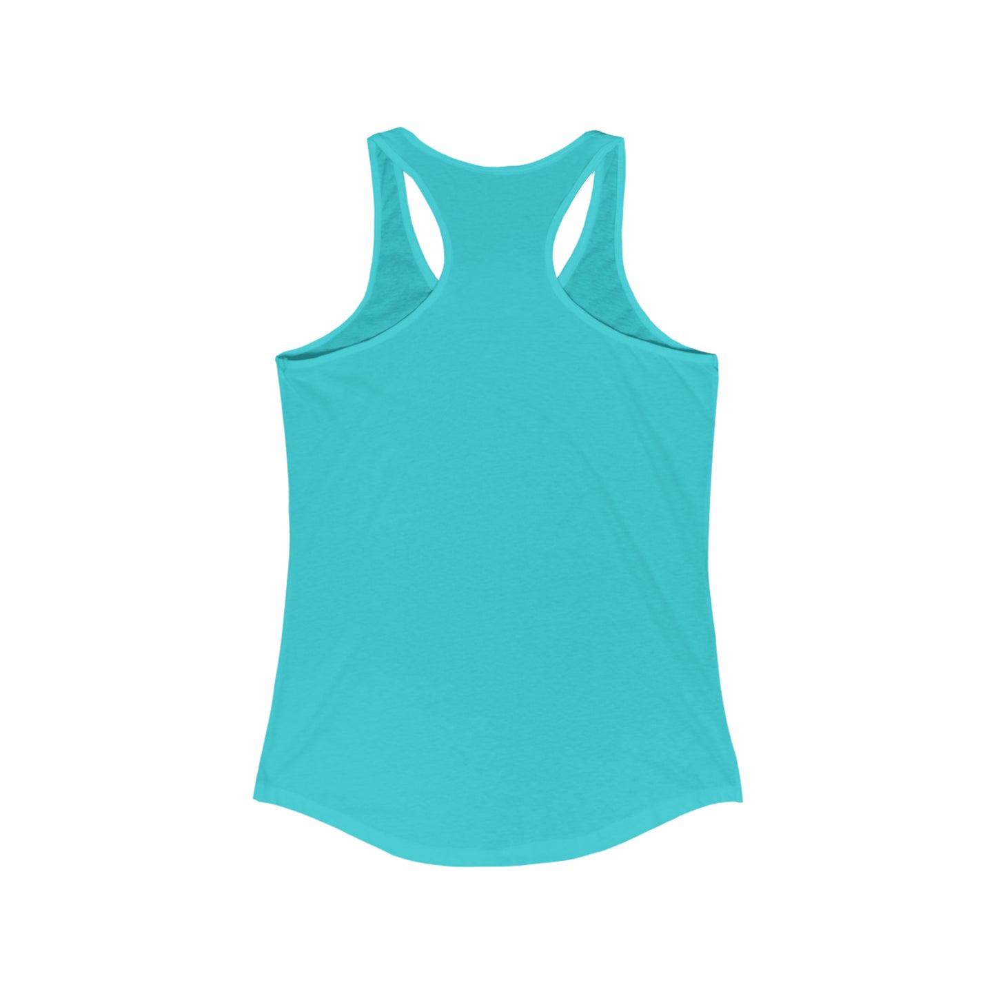 Inspirational (Be Real Not Perfect/ Women's Ideal Racerback Tank)