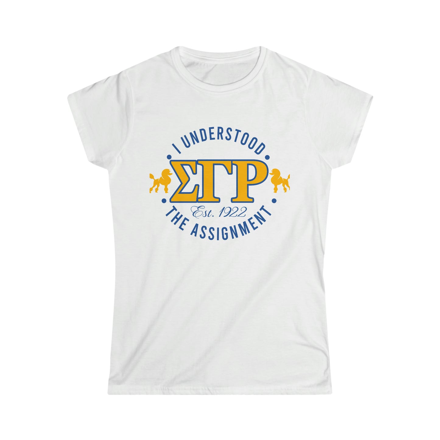 Sorority Apparel (Sigma Gamma Rho Assignment Tee)