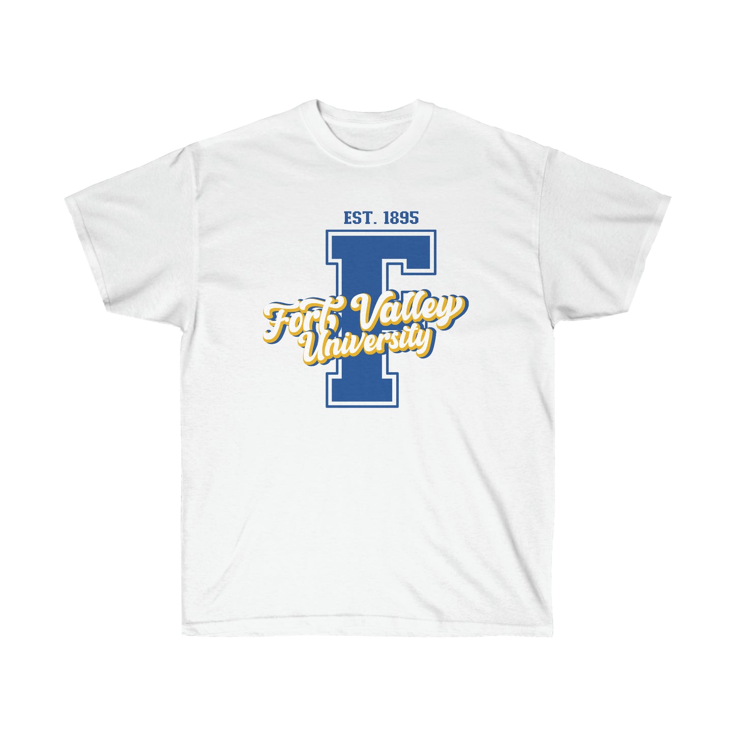 HBCU Love (Fort Valley State University "F" is for Fort Valley/Unisex Ultra Cotton Tee)