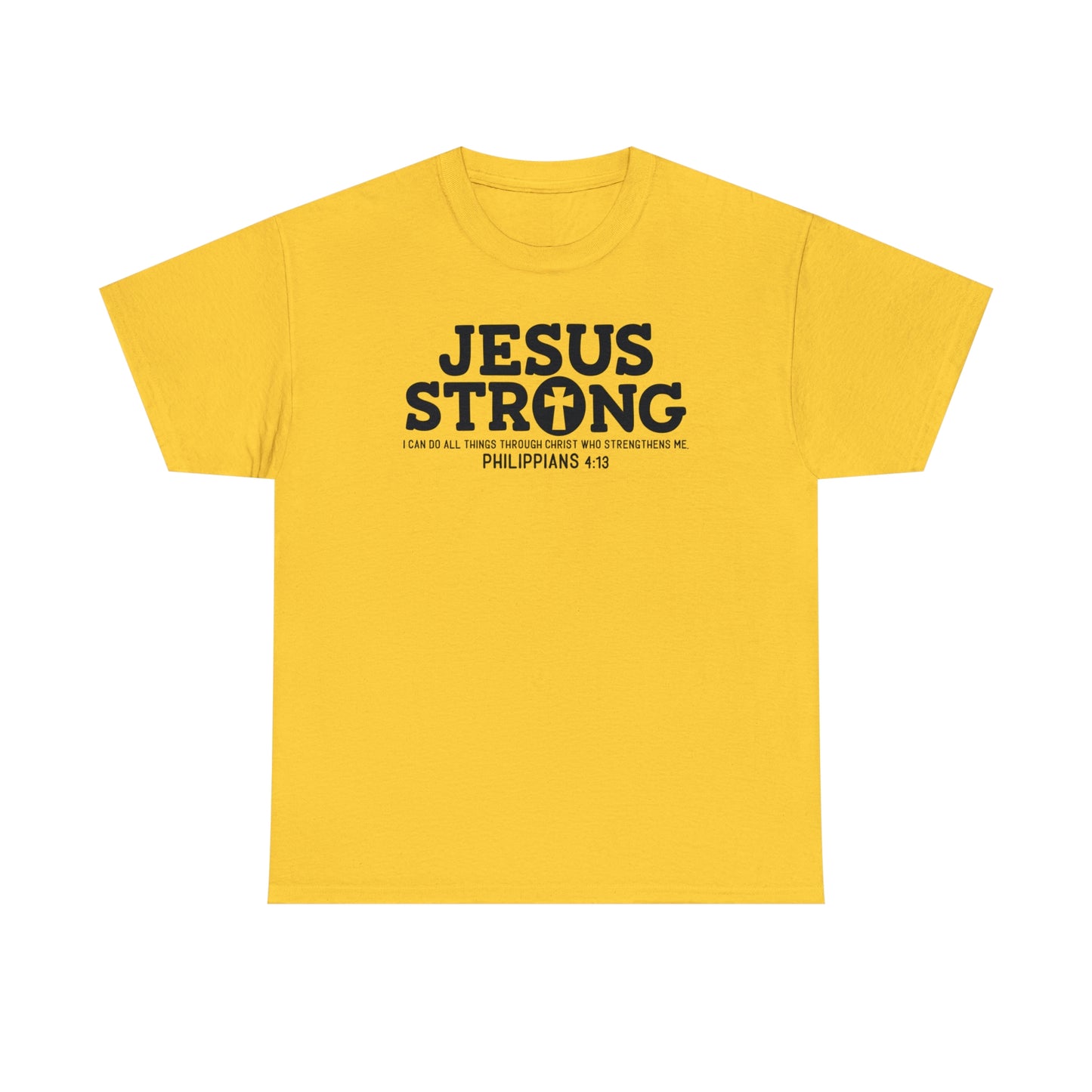 Christian (Jesus Strong/ Unisex Heavy Cotton Tee)