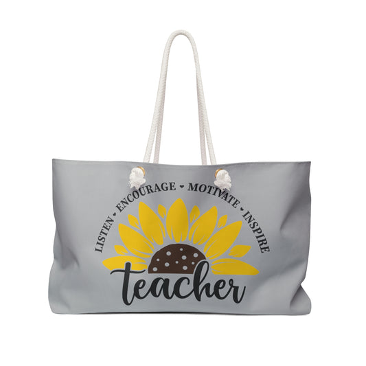 Educator (Teachers Listen, Encourage, Motivate & Inspire/ Weekender Bag)