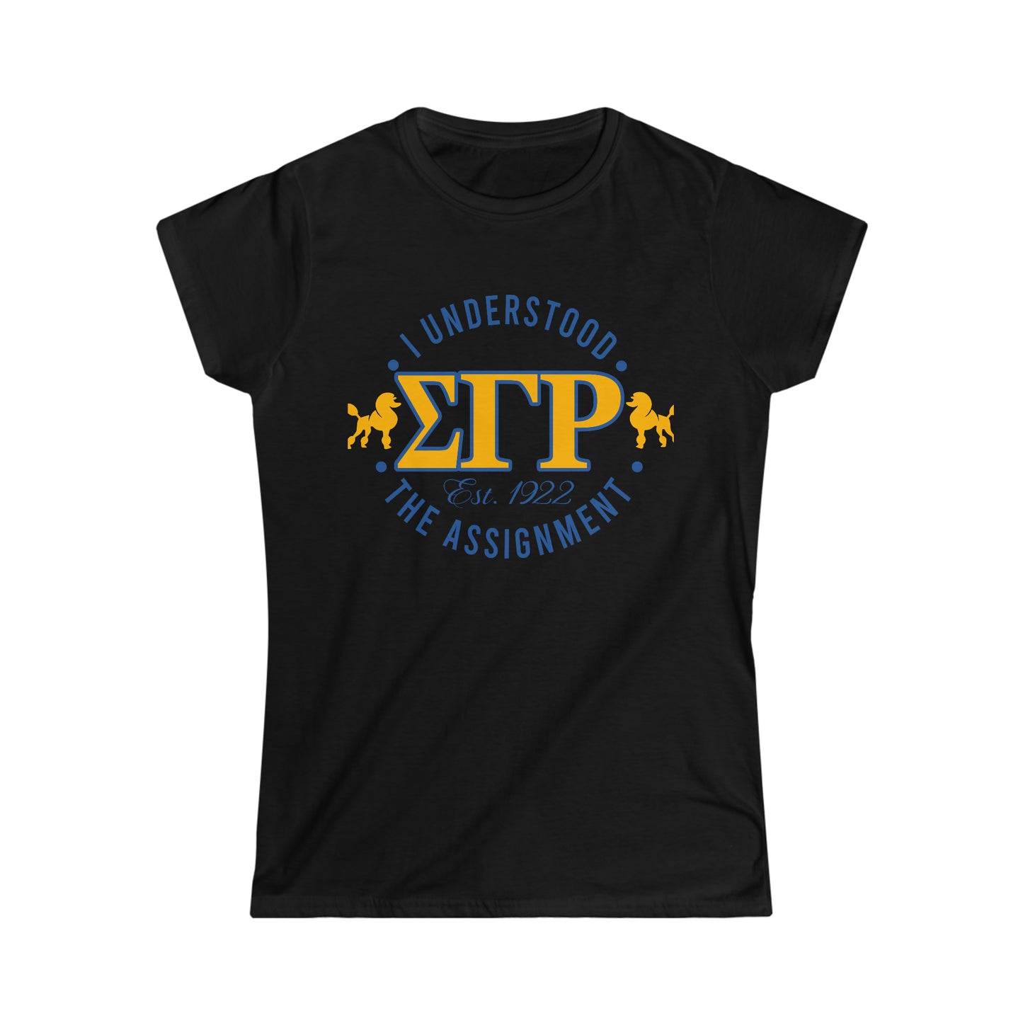 Sorority Apparel (Sigma Gamma Rho Assignment Tee)