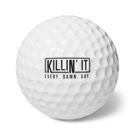 Golf Balls, 6pcs (Killin It)