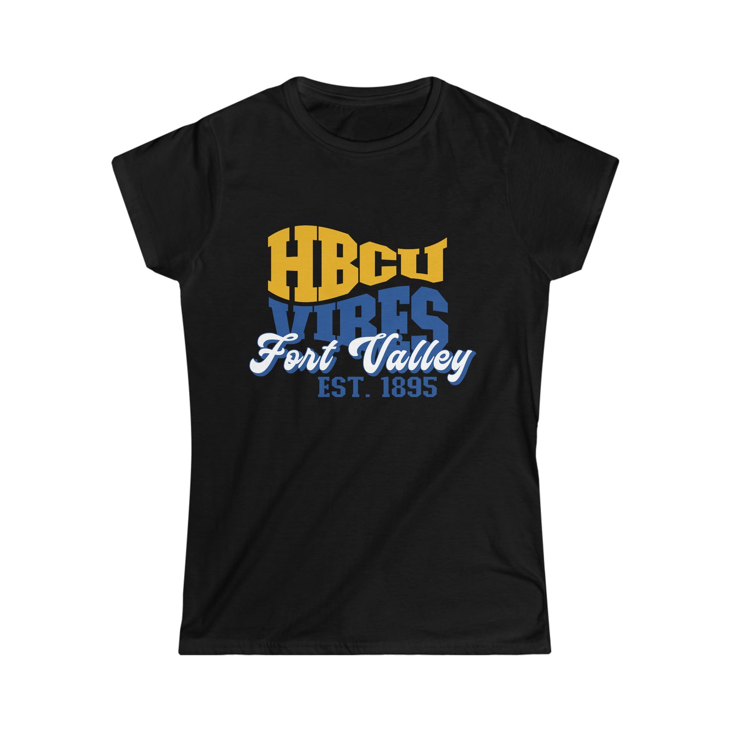 HBCU Love (Fort Valley State University HBCU Vibes/ Women's Softstyle Tee)