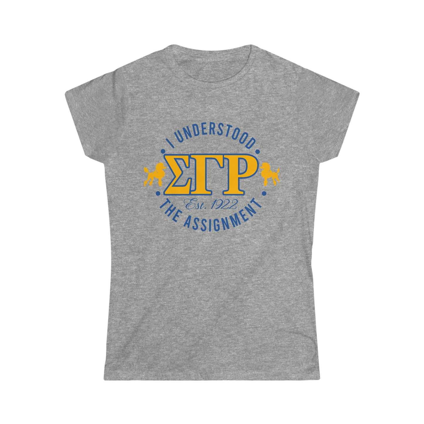 Sorority Apparel (Sigma Gamma Rho Assignment Tee)