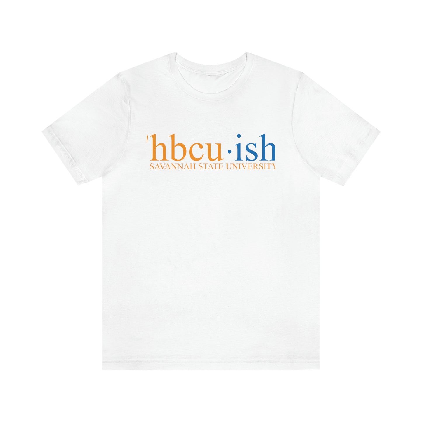 HBCU Love (Savannah State University/ hbcuish Unisex Jersey Short Sleeve Tee)