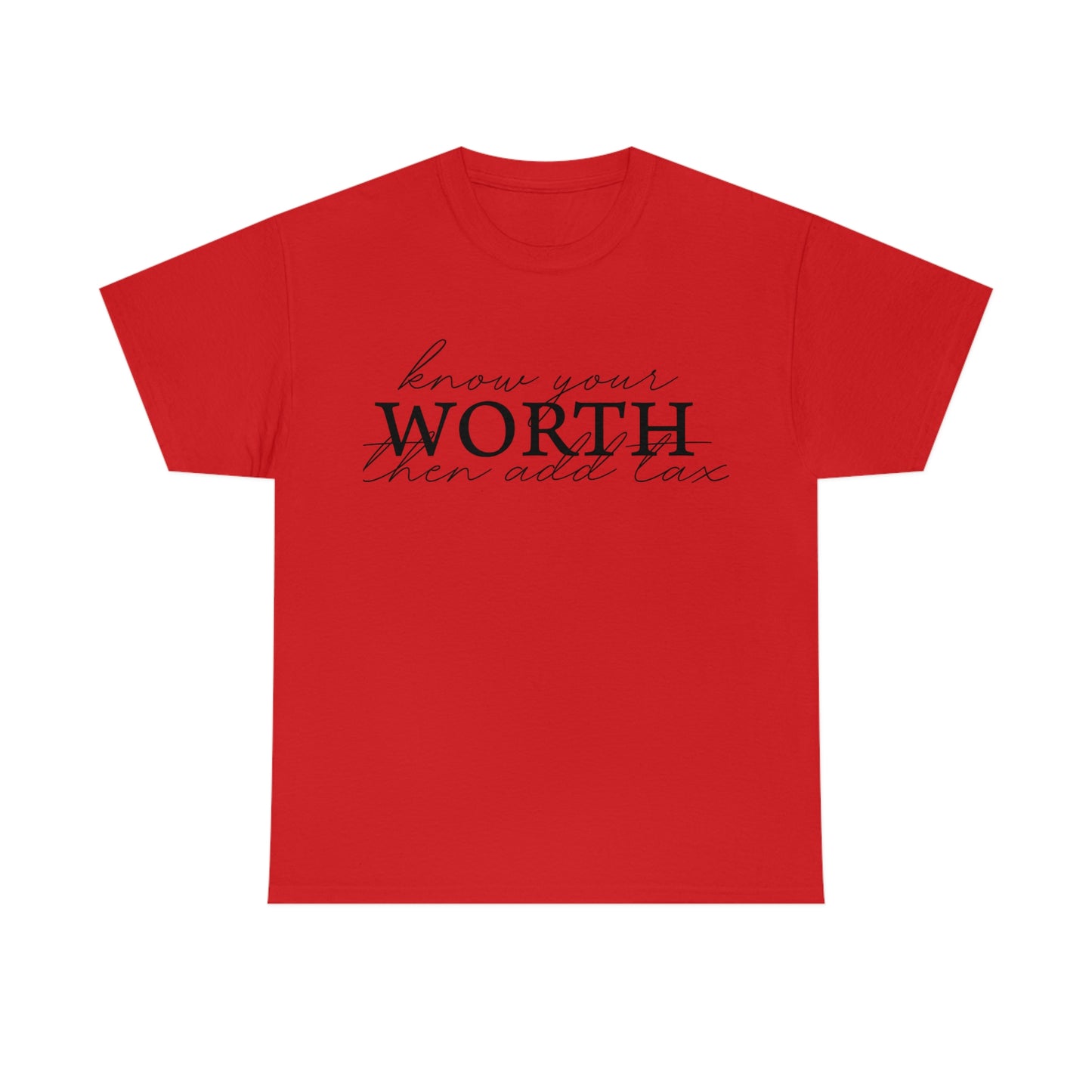 Inspirational Apparel (Know Your Worth Tee)