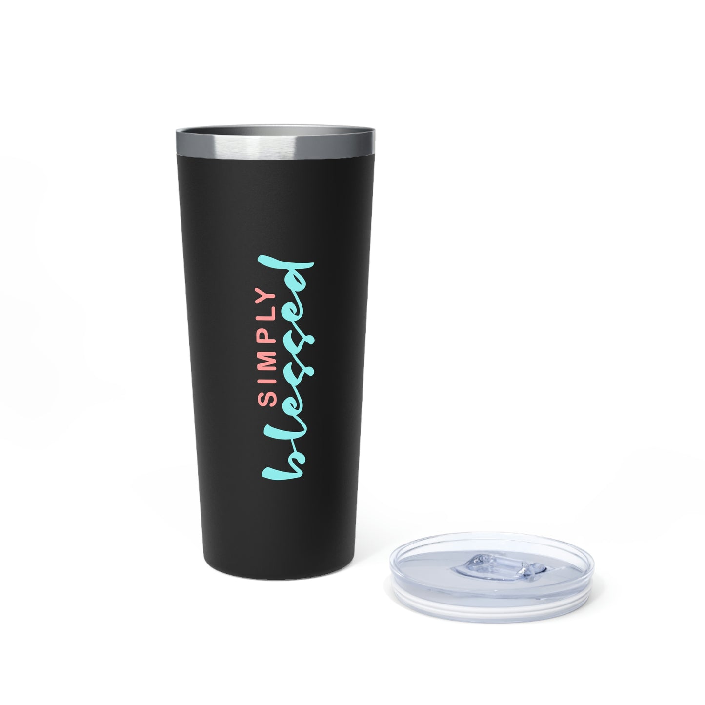 Christian Items (Simply Blessed/ Copper Vacuum Insulated Tumbler, 22oz)