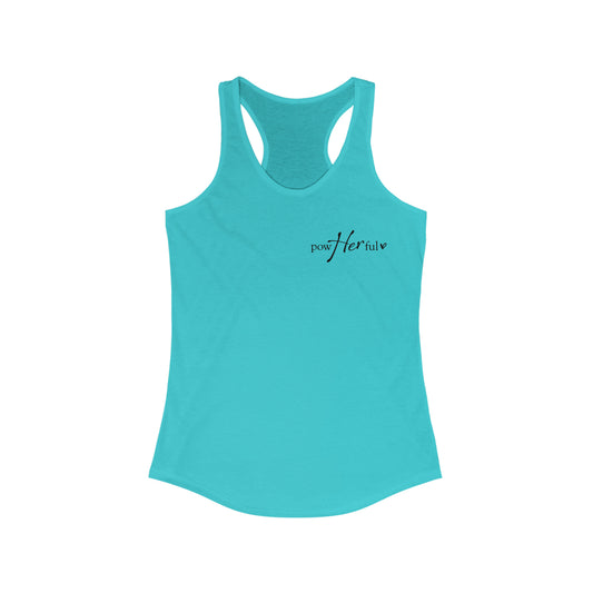 Women's Apparel (PowHerful/ Women's Ideal Racerback Tank)