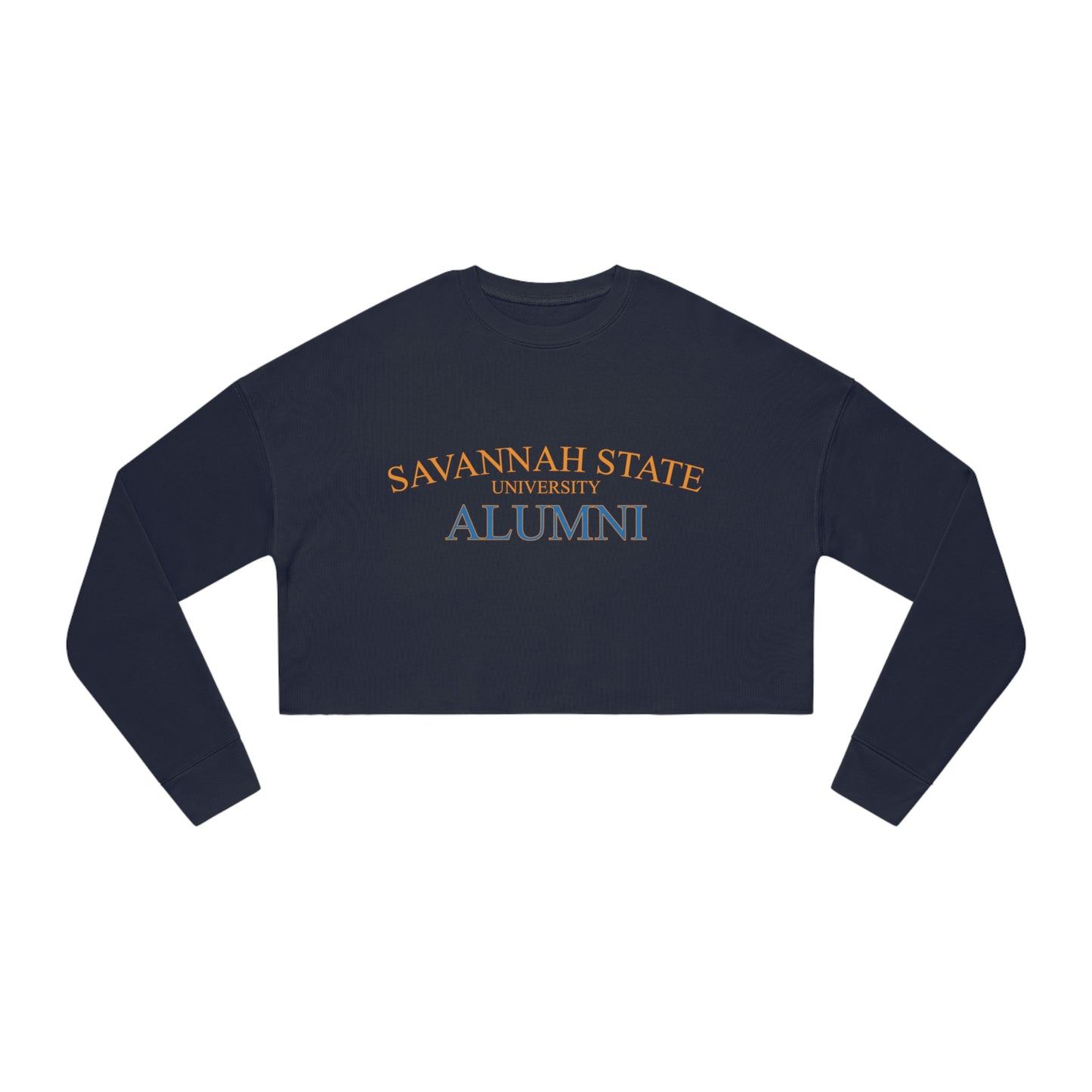 HBCU Love (Savannah State University Alumni/ Women's Cropped Sweatshirt)