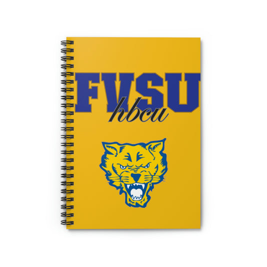 HBCU Love (Fort Valley State University/ Spiral Notebook - Ruled Line)