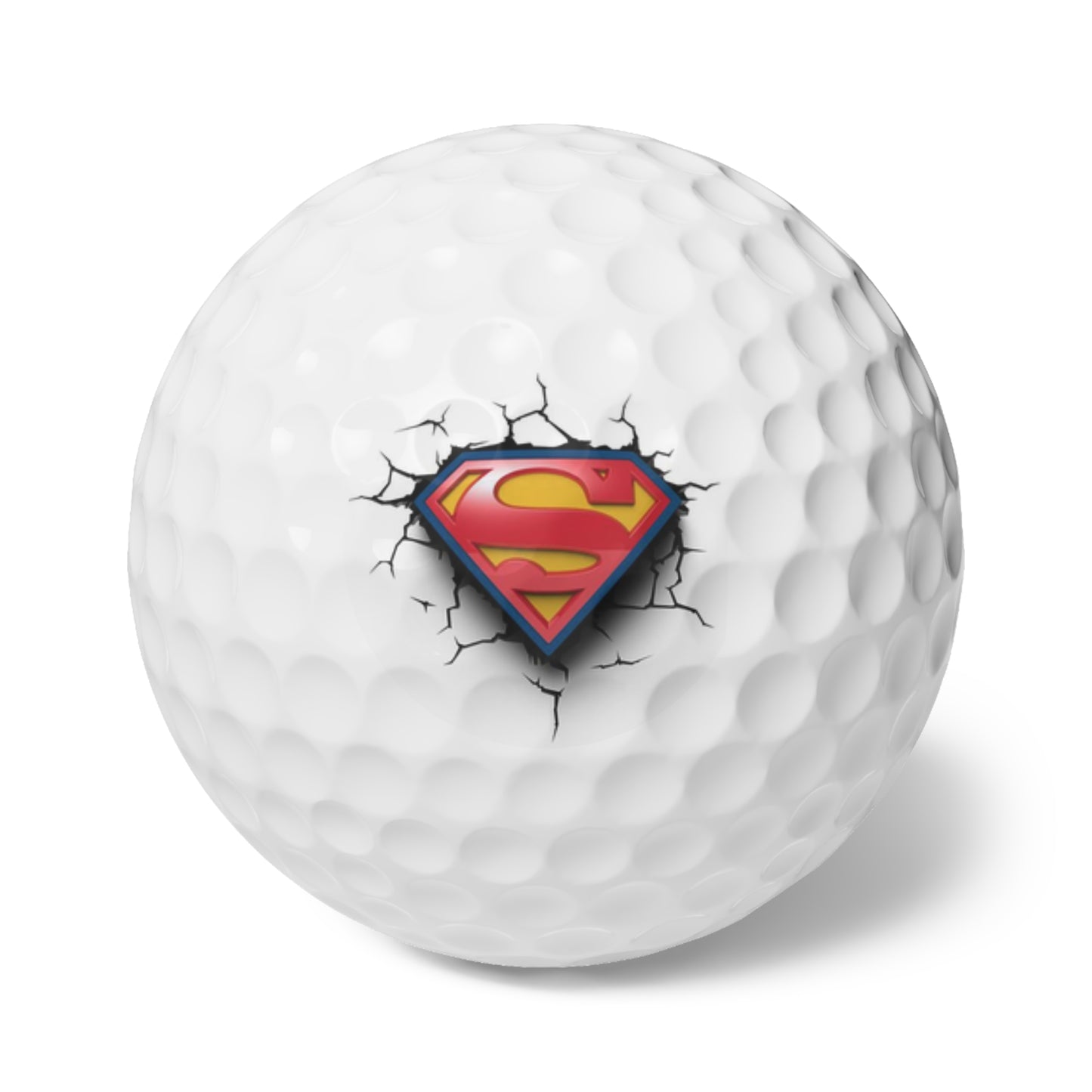 Golf Balls, 6pcs (Superman)