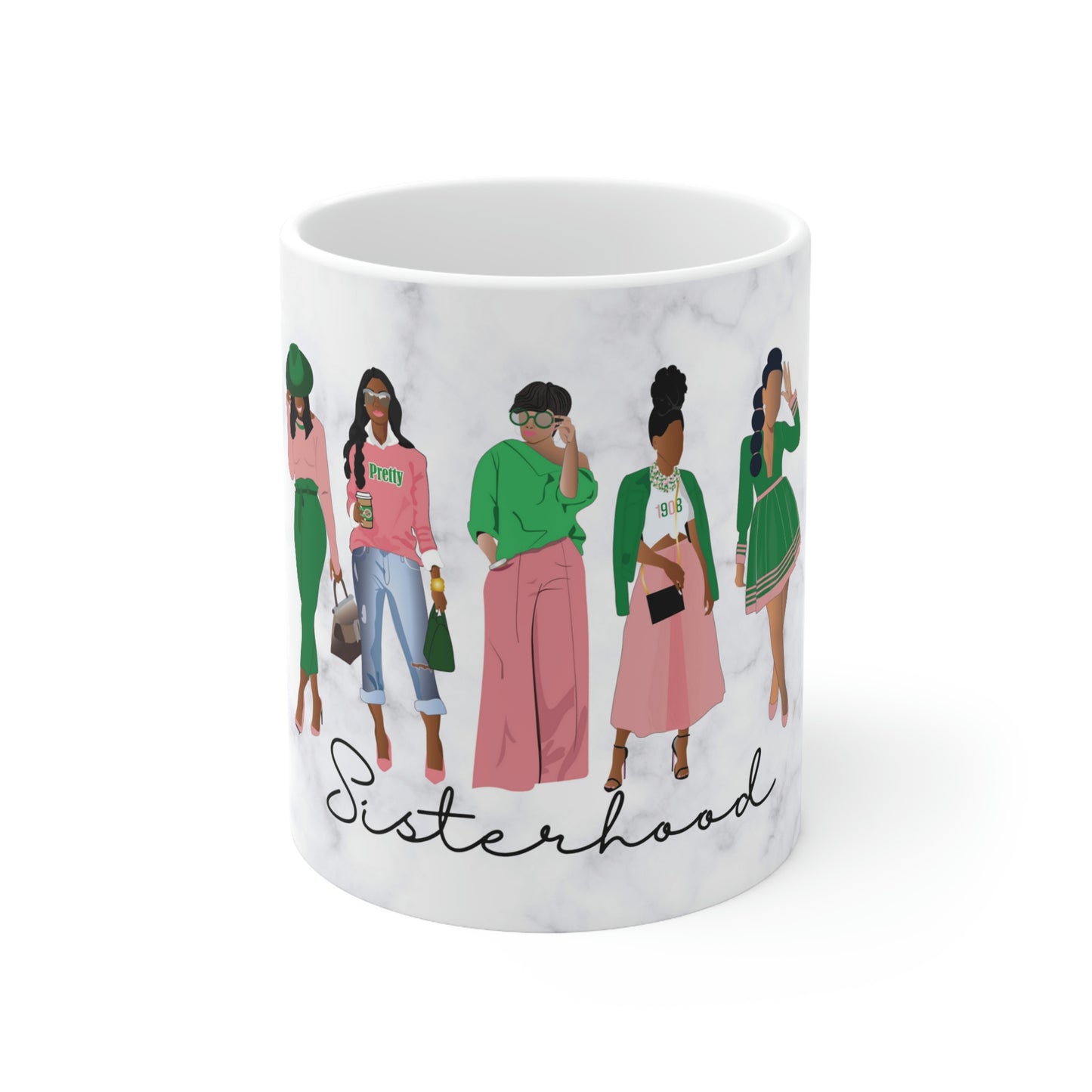 Sorority Mug (AKA Sisterhood Mug) 11oz