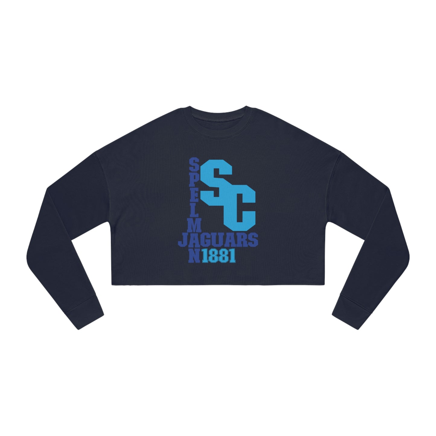 HBCU Love (Spelman College/ Women's Cropped Sweatshirt)