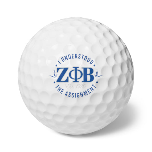 Golf Balls, 6pcs (Zeta)