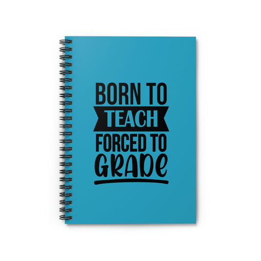 Educator Spiral Notebook (Turquoise)
